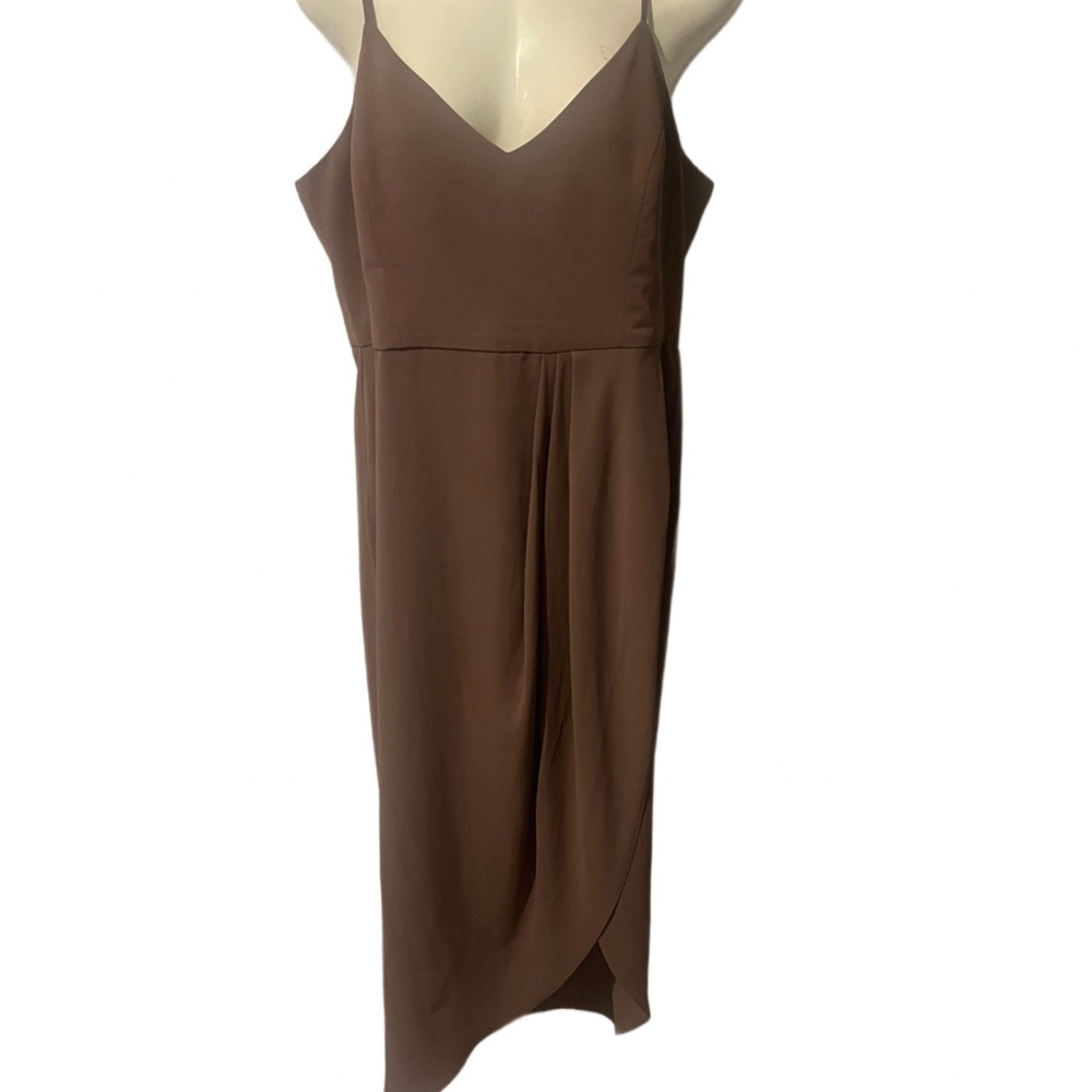 Lulu's Chic Mauve Asymmetrical Dress
